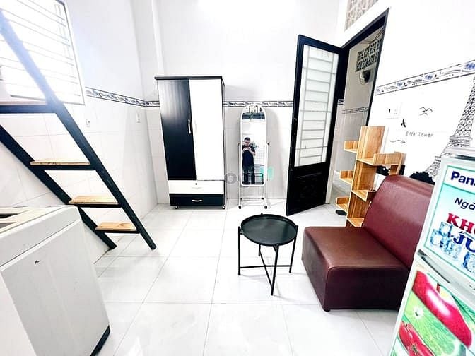 Hình ảnh Phòng Có Gác Full Nội Thất Cực Chill Hà Huy Giáp Giá Cực Dẻ