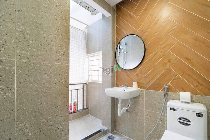 Hình ảnh Căn Hộ 1PN Cao Cấp Quận 3_40m2_Bancol_Giặt Riêng_Gần Cv Lê Thị Riêng