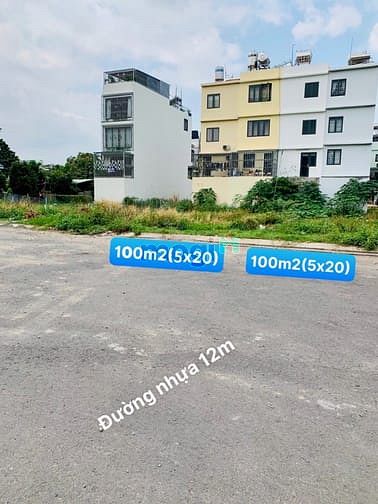 Hình ảnh Lô Đất Đẹp 100m2 KDC phường 7 Quận 8 cặp sát Chợ Đầu Mối Bình Điền