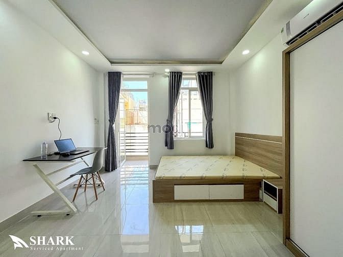 Hình ảnh Căn Hộ Cho Thuê Full Nội Thất, Ban Công Lớn ở Nơ Trang Long Bình Thạnh