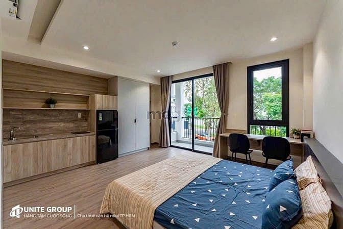 Hình ảnh Căn Hộ Ban Công Full Nội Thất ở Chu Văn An gần Chợ Bà Chiểu Bình Thạnh