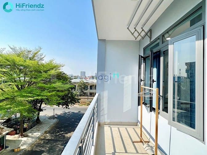 Hình ảnh Studio ban công 35m2, thoáng, rộng, full nt, gần cầu NVC, Vincom, q1,4