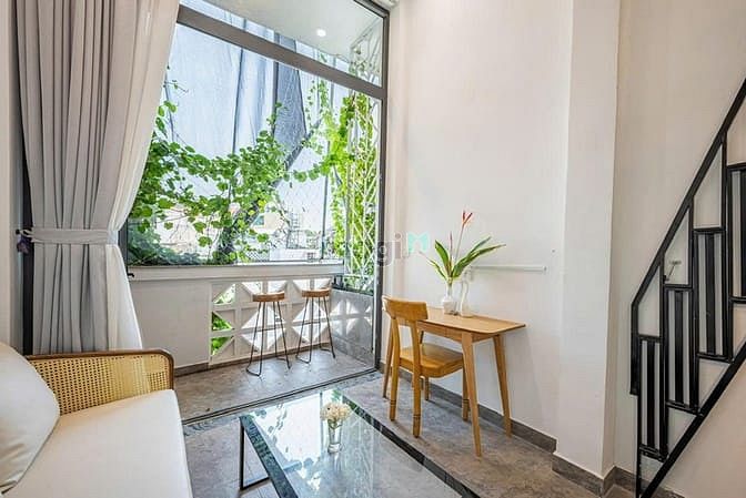 Hình ảnh Cho thuê phòng trọ Duplex Thạch Thị Thanh Q1 full NT cửa sổ lớn