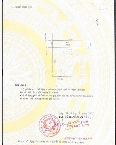 Hình ảnh Mặt tiền kinh doanh ngay Bis C Trường Chinh 4m x 20m chỉ 8.2 tỷ