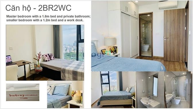 Hình ảnh Direct owner rental: 2-bedroom apartment – Tower H, Eco Green Saigon