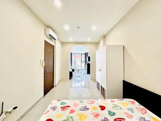 Hình ảnh Căn Hộ Studio Full Nội Thất Ban Công Ngay Vincom Nguyễn Xí - Vlu cs3