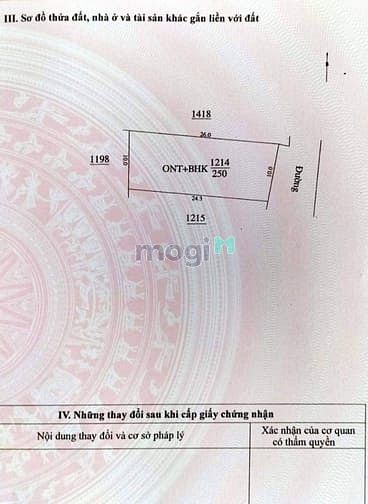 Hình ảnh 10x25: tặng kèm nhà cấp 4 nhỏ và 300m2 đất vườn