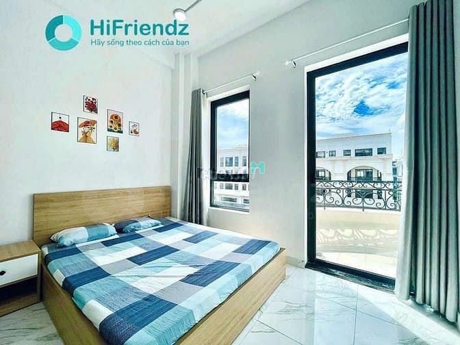 Hình ảnh Căn Hộ Mini 35m2 Full nội thất có ban công ngay trong Vạn Phúc City