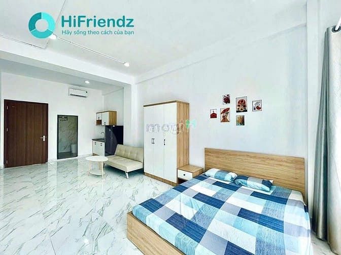 Hình ảnh Căn Hộ Mini 35m2 Full nội thất có ban công ngay trong Vạn Phúc City