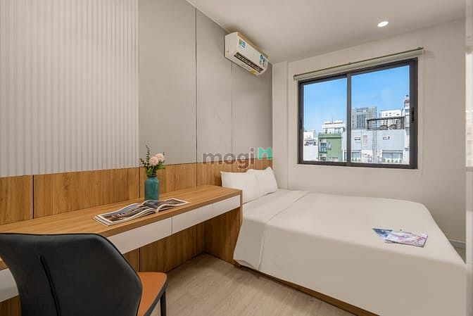Hình ảnh Cho thuê Trang Chủ MB66.COM / Đăng Ký Tặng 66K 1pn Dương Trí Trạch gần biển, full nội thất, tầng cao