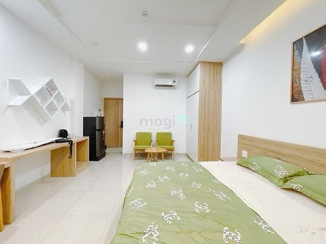 Hình ảnh Cho thuê CHDV 1PN tách bếp- Ban công thoáng-  nội thất cao cấp-