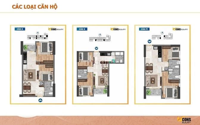Hình ảnh căn 𝟐𝐩𝐧 giá chỉ 1,6ty tại dự án hộ Bcons