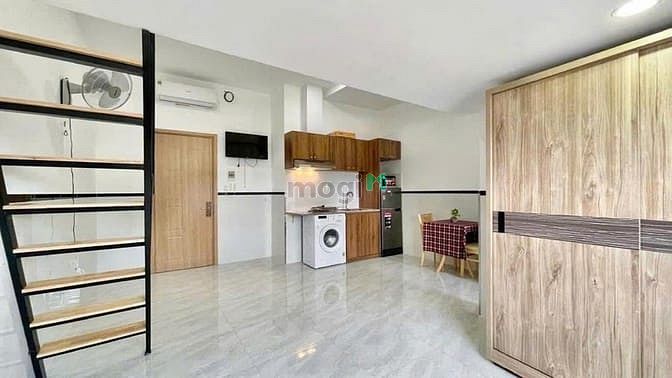 Hình ảnh Phòng Có Gác Full Nội Thất ở Bùi Đình Túy gần ĐH Văn Lang Bình Thạnh