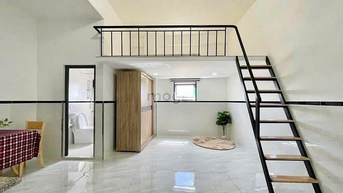 Hình ảnh Phòng Có Gác Full Nội Thất ở Bùi Đình Túy gần ĐH Văn Lang Bình Thạnh