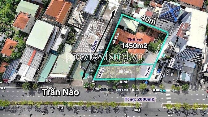Hình ảnh Lô đất 2000m² mặt tiền Trần Não, gần Thủ Thiêm, vị trí cực hiếm