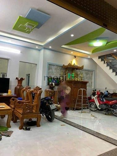 Hình ảnh CHỦ CẦN RA  CĂN NHÀ TÂM HUYẾT HÓA AN Có sân trước/sau Đường nhựa 6m