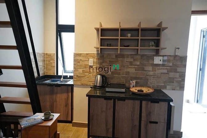 Hình ảnh Duplex 30m2 vibe Đà Lạt thang máy tại Nơ Trang Long gần ĐH Văn Lang
