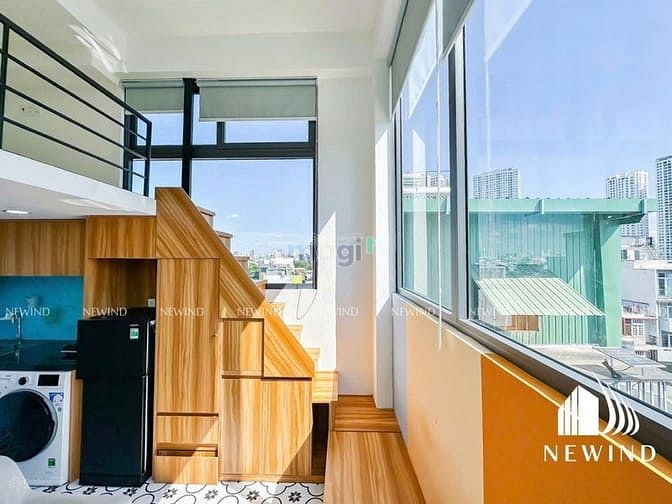 Hình ảnh Duplex full nội thất,máy giặt riêng,cửa sổ thoáng gần Đh Hutech,FTU