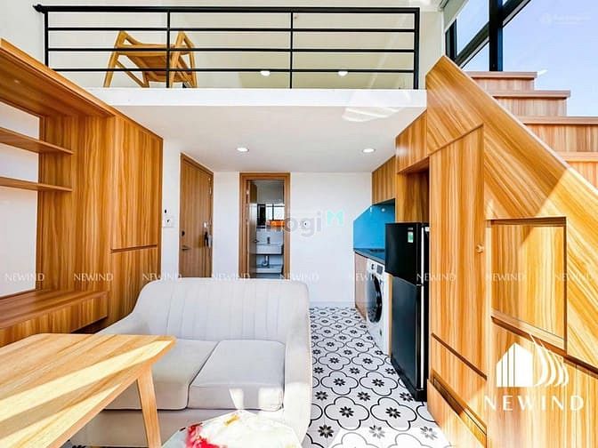 Hình ảnh Duplex full nội thất,máy giặt riêng,cửa sổ thoáng gần Đh Hutech,FTU