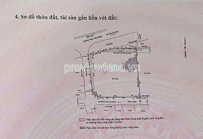 Hình ảnh Bán đất mặt tiền Phạm Văn Đồng, Thủ Đức, 1300m2, phù hợp xây vp