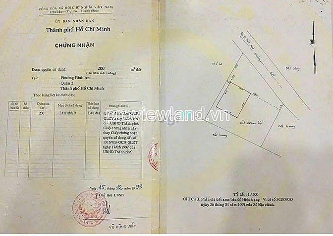 Hình ảnh Bán đất khu Trần Não, 722,7m², mặt bằng lớn hiếm có, giá 270 triệu/m2