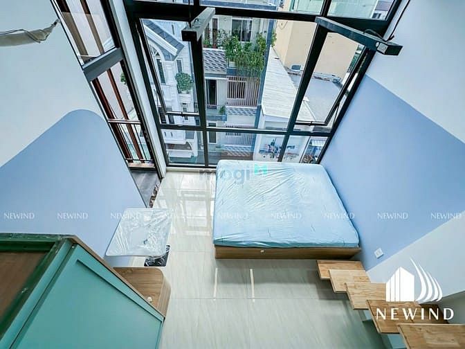 Hình ảnh TT Quận 7 cho thuê Duplex, Stu ban công, cửa sổ, 45m2, gần Lotte, TDTU