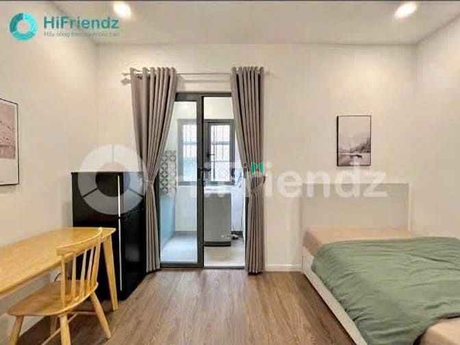 Hình ảnh Duplex, studio ban công, tách bếp, cửa sổ thoáng, 45m2 gần UFM