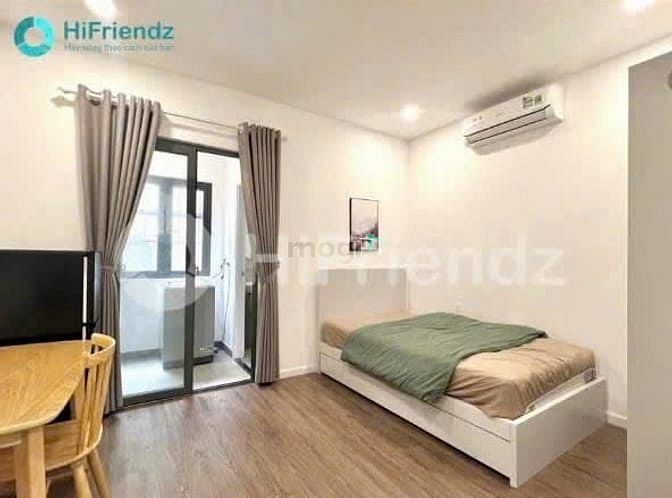Hình ảnh Duplex, studio ban công, tách bếp, cửa sổ thoáng, 45m2 gần UFM