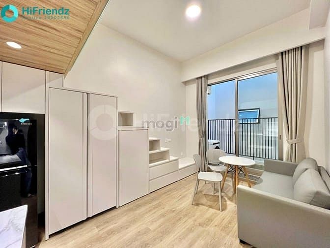 Hình ảnh Duplex, studio ban công, tách bếp, cửa sổ thoáng, 45m2 gần UFM
