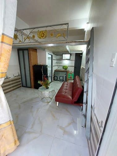 Hình ảnh Duplex, studio ban công, tách bếp, cửa sổ thoáng, 45m2 gần UFM