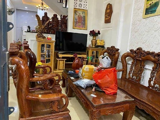 Hình ảnh Nhà đẹp hẻm to KDC sang trọng, 4 tầng gần vạn phúc city, 4x14 chỉ 8 tỷ