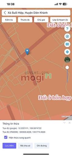 Hình ảnh SH17 Bán đất đường 5m thôn Cư Thạnh xã Suối Hiệp Diên Khánh