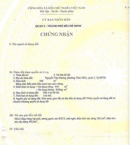Hình ảnh Bán đất đường Nguyễn Văn Hưởng, khu compound Thảo Điềnm 446m2, 160 tỷ