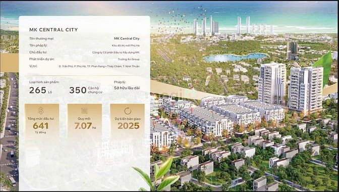 Hình ảnh Cần bán lô đất full thổ cư thuộc khu MK Central City ở trung tâm TP.Ph