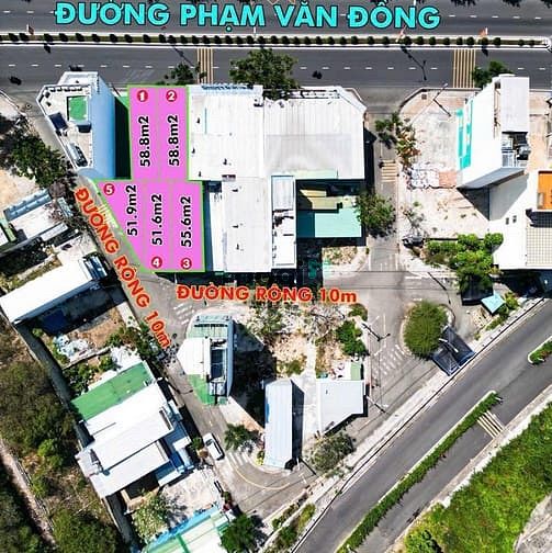 Hình ảnh VTO11 Bán đất mặt tiền đường Phạm Văn Đồng gần đại học Nha Trang
