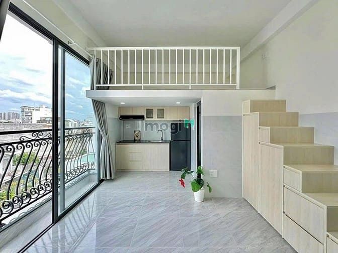 Hình ảnh Duplex Ban công, tách bếp-Nơ Trang Long,Bình Thạnh gần Hutech,Văn Lang