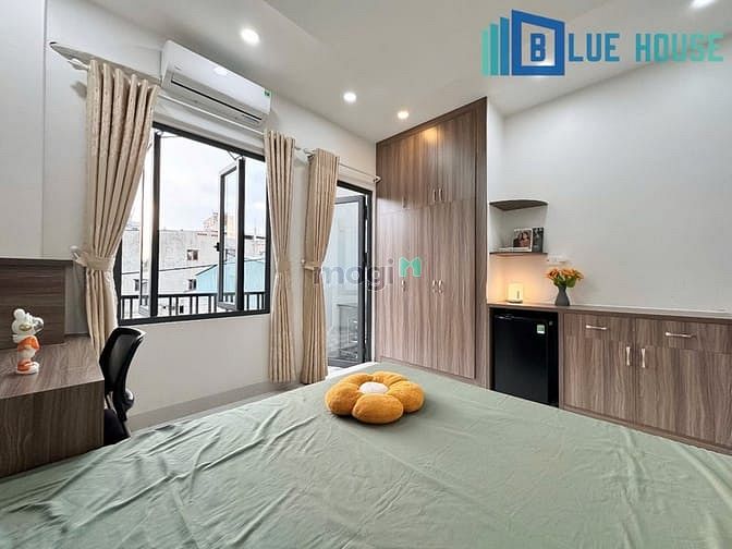 Hình ảnh CHO THUÊ CĂN HỘ Studio BAN CÔNG - FULL nội thất chỉ tính điện