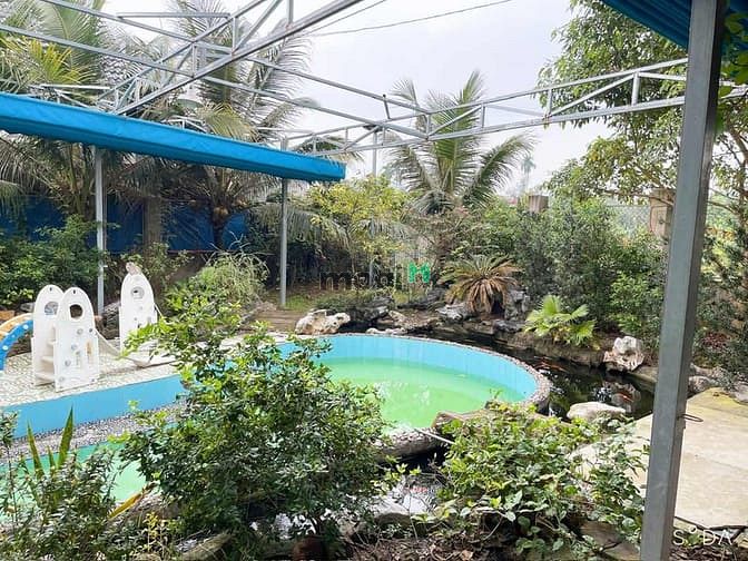 Hình ảnh Bán Biệt Thự Sân Vườn , 1700m2 ( 40 x 43 ) , Dĩ An , Nhỉnh 8trm2