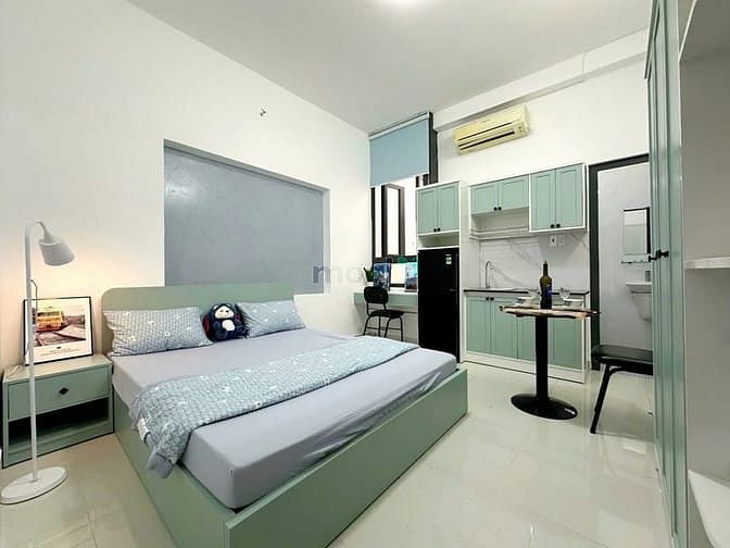 Hình ảnh Studio Full Nội Thất, Cửa sổ thoáng gần ĐH Ngoại Thương Hutech GTVT