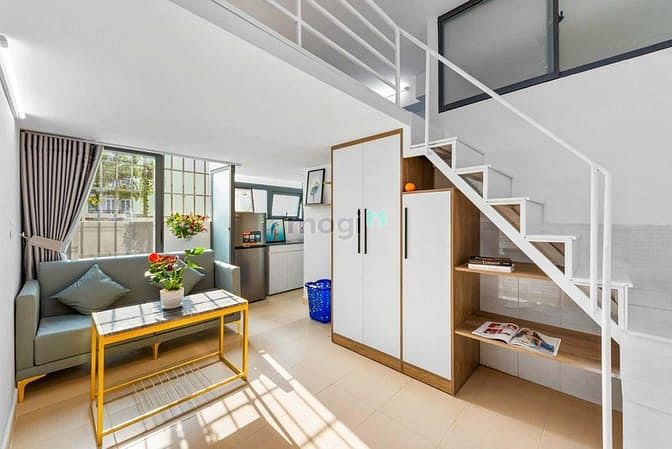 Hình ảnh Cho thuê Duplex cửa sổ trời,tách bếp- Nơ Trang Long, Bình Thạnh gần Q1