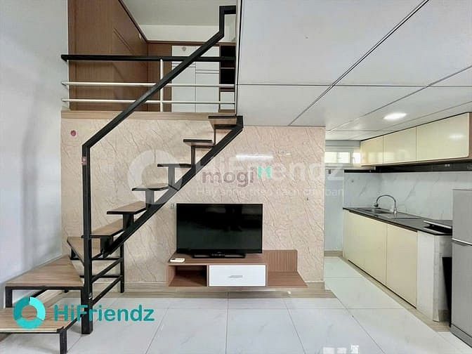 Hình ảnh Cho Thuê Phòng Gác Full Nội Thất ở Phan Văn Trị gần ĐH Văn Lang, BT