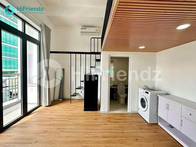 Hình ảnh Duplex full nội thất ban công ngay Chợ Bà Chiễu - Ngã Tư Hàng Xanh
