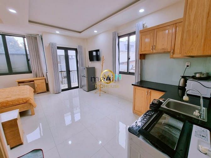 Hình ảnh Studio Balcony Full nội thất Ngay bờ kè Hoàng Sa quận 3