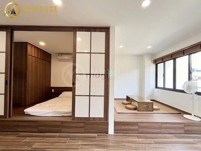 Hình ảnh Mb6623 nạp rút nhanh chóng 55m2 1pn full nội thất tone Nhật- Hai Bà Trưng - Q3