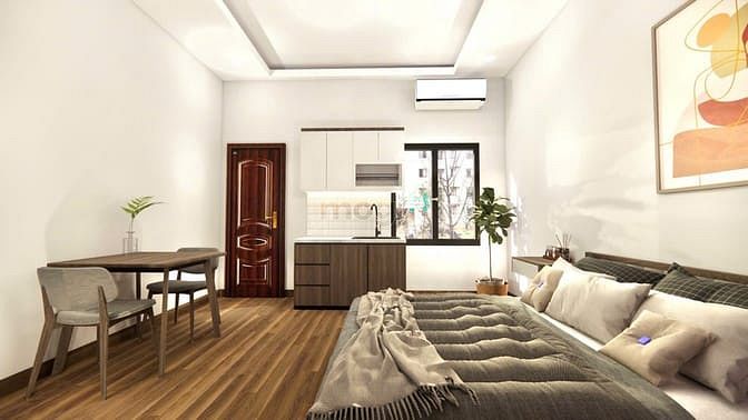 Hình ảnh Phòng cửa sổ, xa bếp - Đặng Thuỳ Trâm, Bình Thạnh gần Văn Lang, Hutech