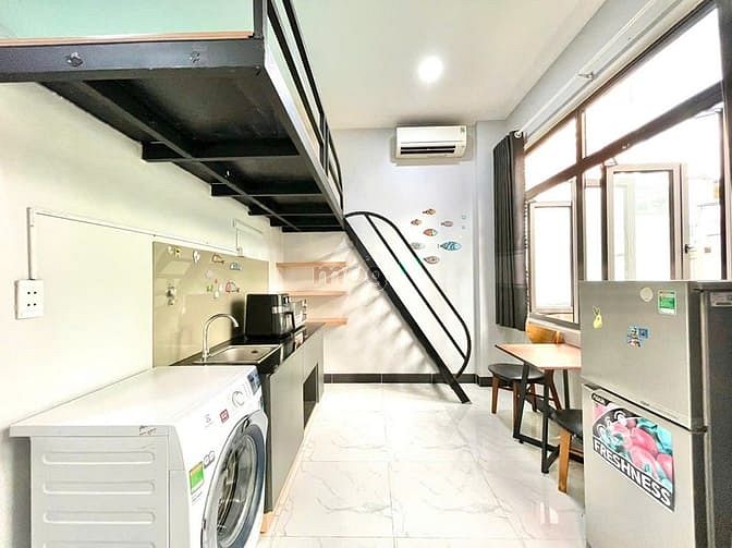 Hình ảnh Gác lửng tiện lợi, ban công thoáng, an ninh phố ẩm thực Phan Xích Long