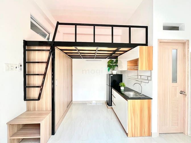Hình ảnh Cho thuê Duplex ban công, xa bếp - Đặng Thuỳ Trâm gần Văn Lang, Hutech