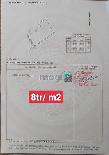 Hình ảnh Anh em hỗ trợ bán lô đất thuộc xã Bà Điểm Hóc Môn, 23tỷ6, HH 400tr
