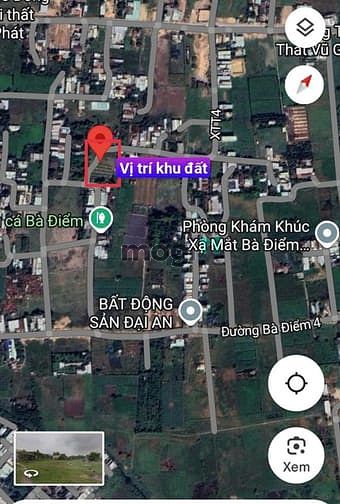 Hình ảnh Anh em hỗ trợ bán lô đất thuộc xã Bà Điểm Hóc Môn, 23tỷ6, HH 400tr