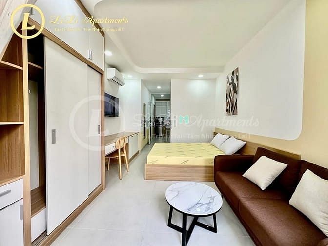 Hình ảnh Cho thuê 1PN 100% full nội thất gần ĐH Văn Lang, Hutech, GTVT